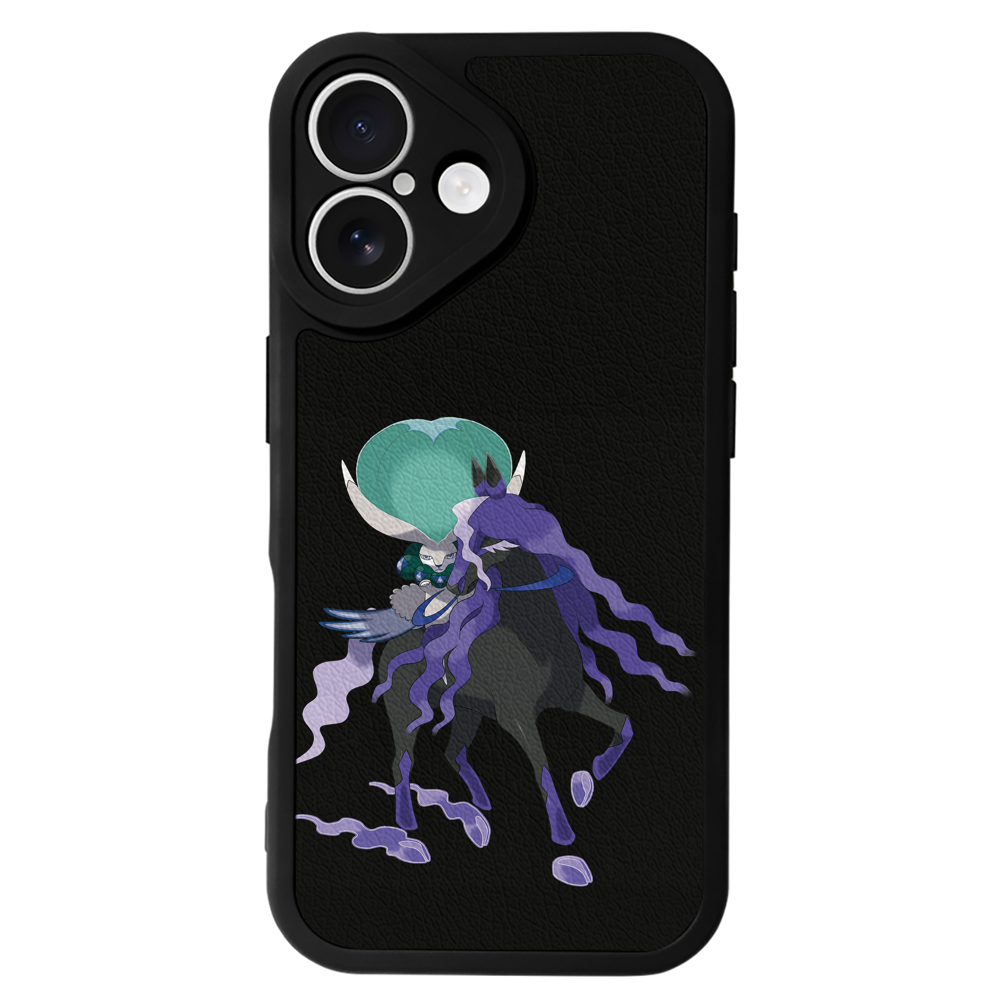 （画像用） ポケットモンスター Pokémon 【iPhone 16シリーズ対応】シリコンスマホケース（レザー調） 材質：シリコン